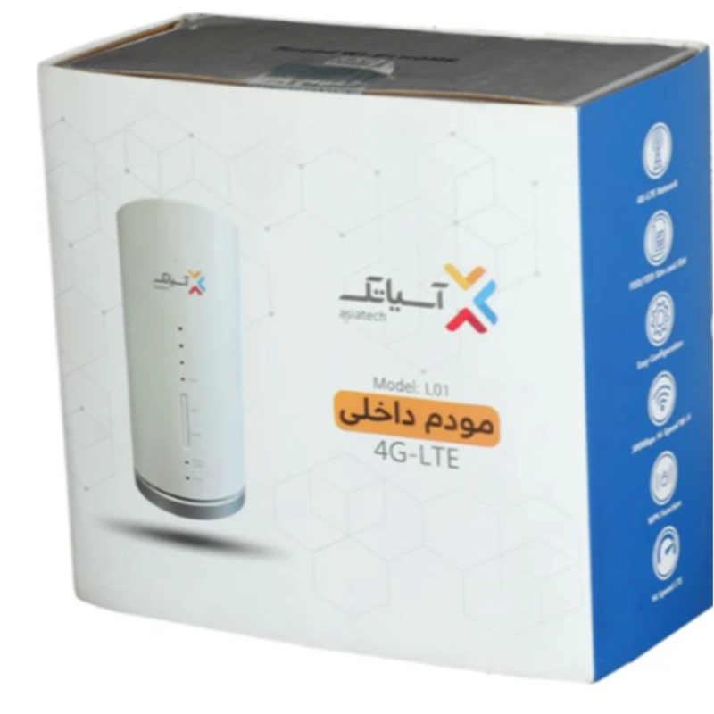مودم آسیاتک مدل l01 با 100 گیگ اینترنت آسیاتک